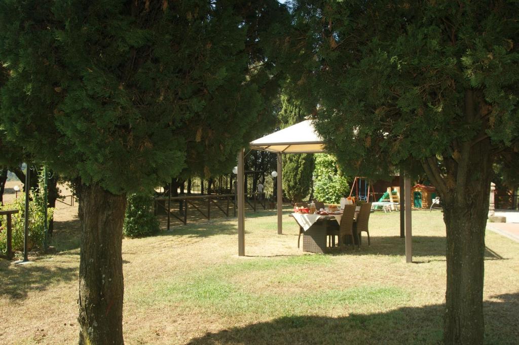Vonkajšia záhrada v ubytovaní Agriturismo Spazzavento