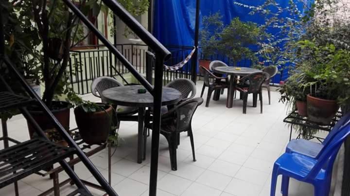 Balkón nebo terasa v ubytování Hotel Sisters Home