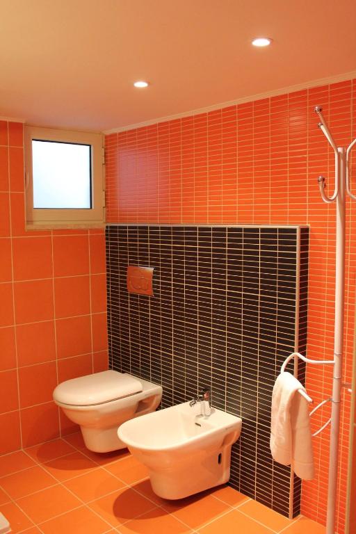 Koupelna v ubytování B&B Solacium