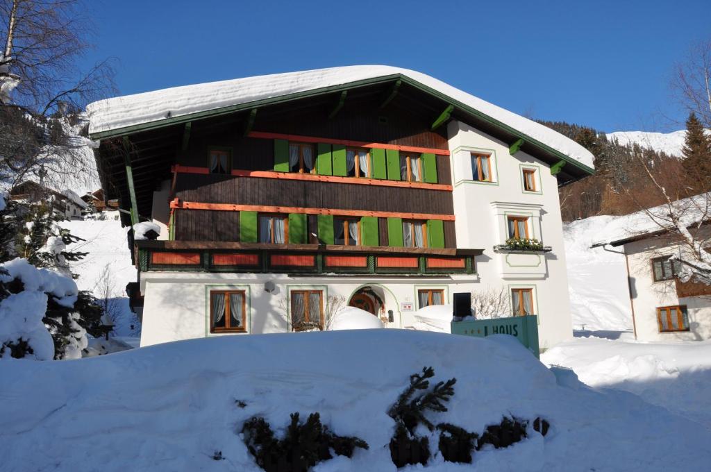 Haus Gamberg v zimě