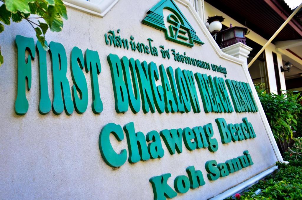 Certifikát, hodnocení, plakát nebo jiný dokument vystavený v ubytování First Bungalow Beach Resort