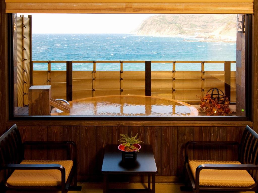Paesaggio naturale nelle vicinanze del ryokan