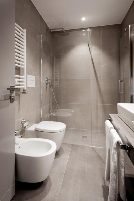 Koupelna v ubytování Hotel Medinblu