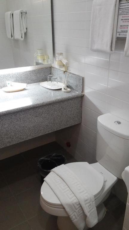 Koupelna v ubytování El Cielito Hotel - Baguio