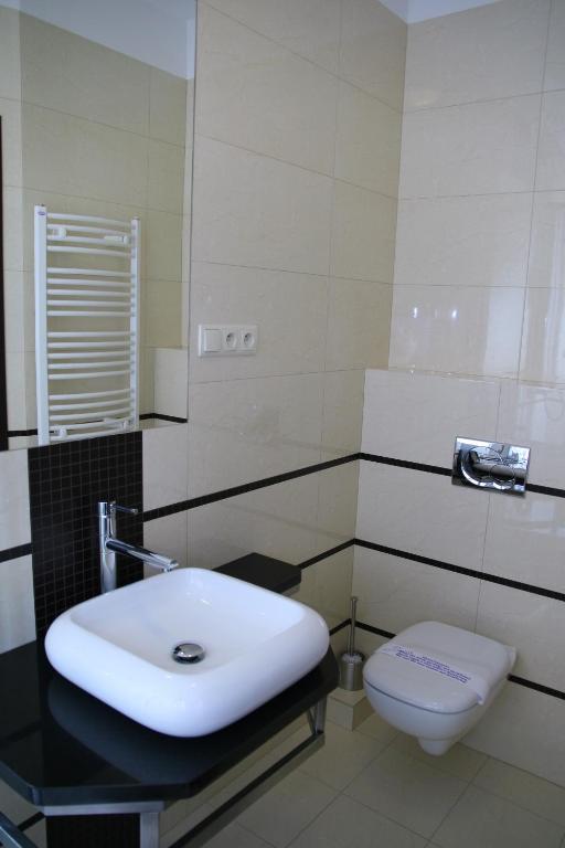 Kúpeľňa v ubytovaní Hotel Alexandra