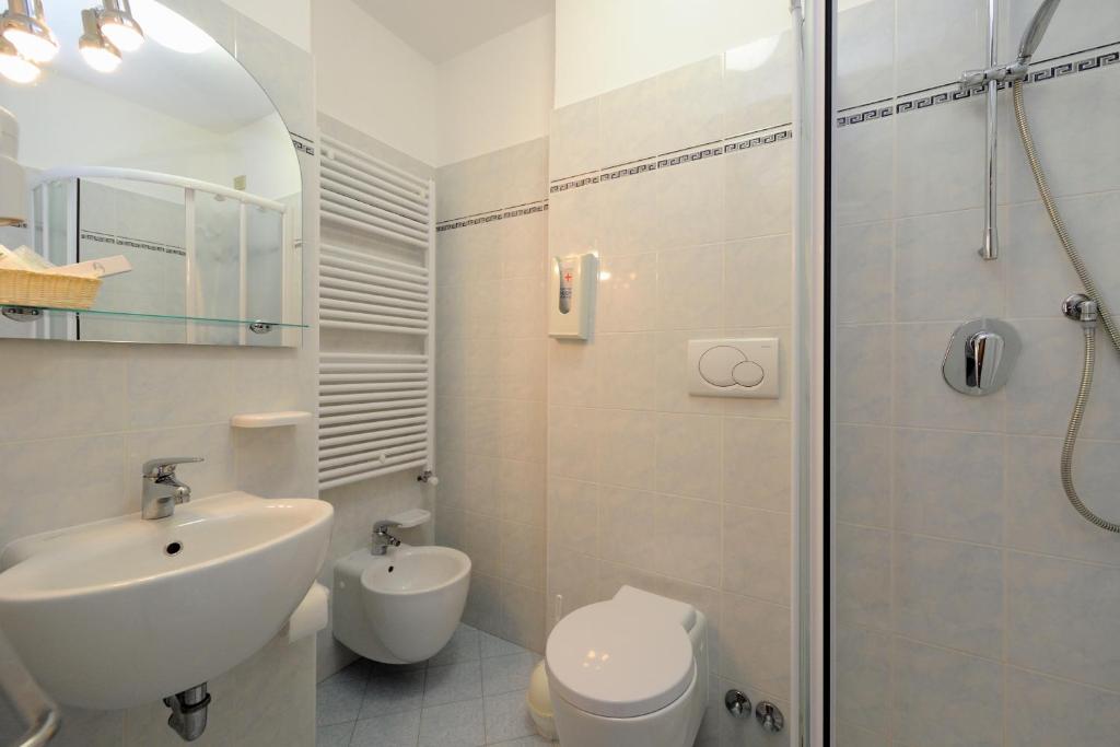 Koupelna v ubytování Hotel Vina De Mar