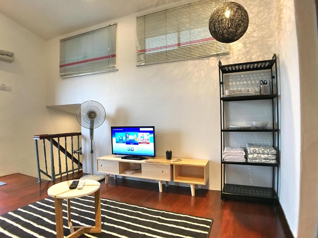 Posezení v ubytování iBook Gurney Suites