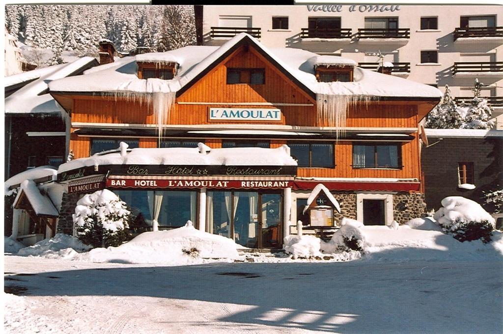 Hôtel L'Amoulat v zimě