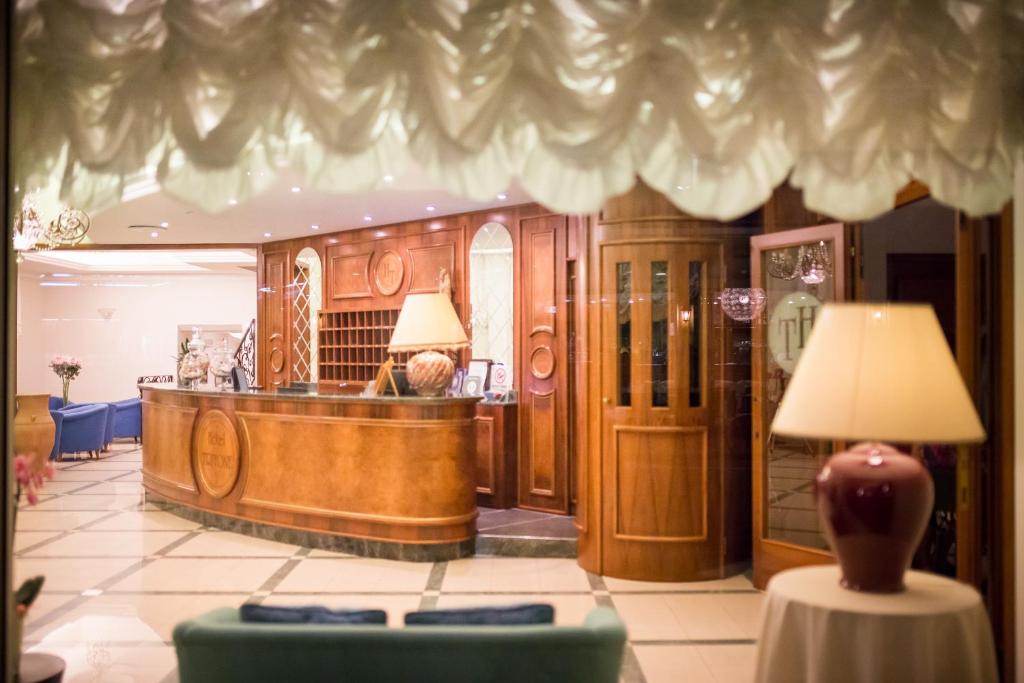 Vstupní hala nebo recepce v ubytování Hotel Tritone