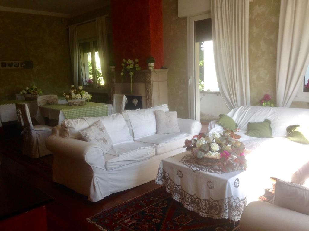 Posezení v ubytování B&B Abano Garden
