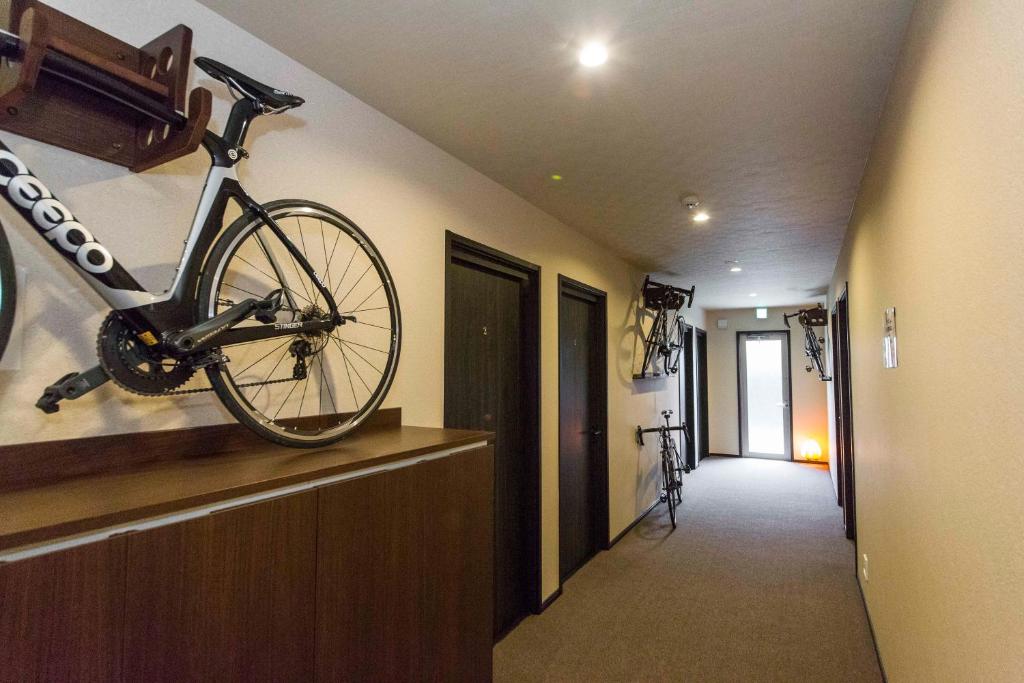 Jízda na kole v ubytování Fujitaya BnB nebo okolí
