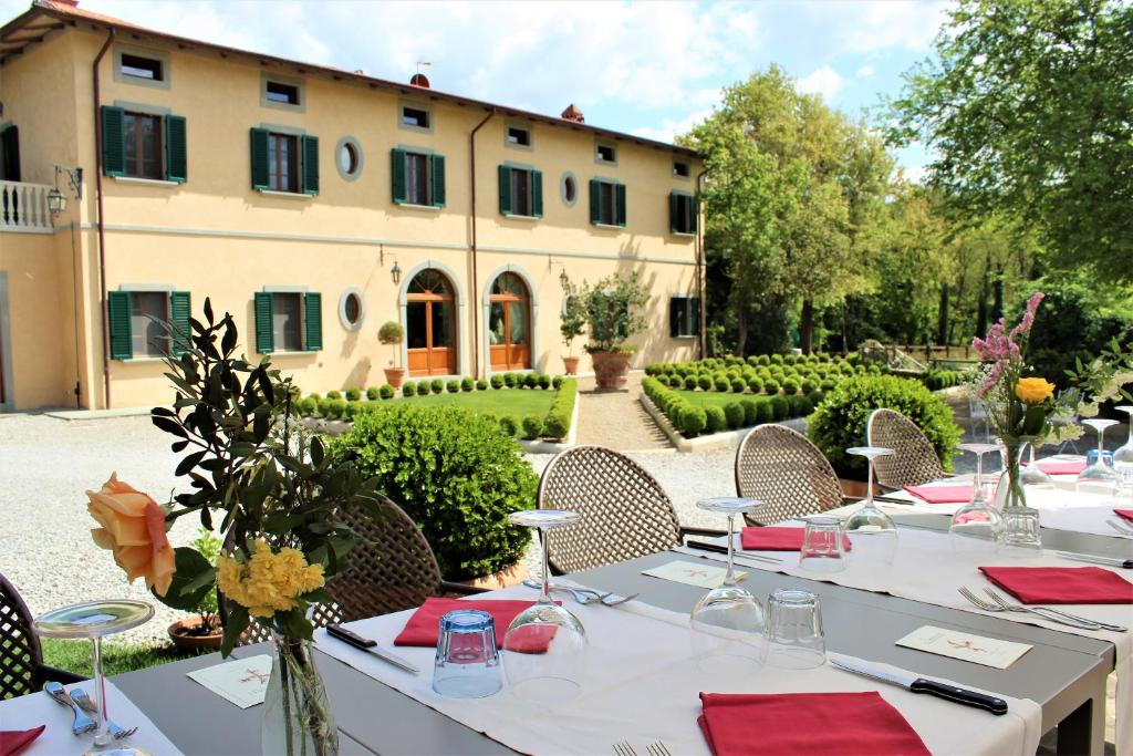 Vonkajšia záhrada v ubytovaní La Cantina Relais - Fattoria Il Cipresso