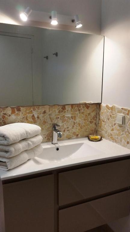 Koupelna v ubytování Fare Suisse Tahiti - Guesthouse
