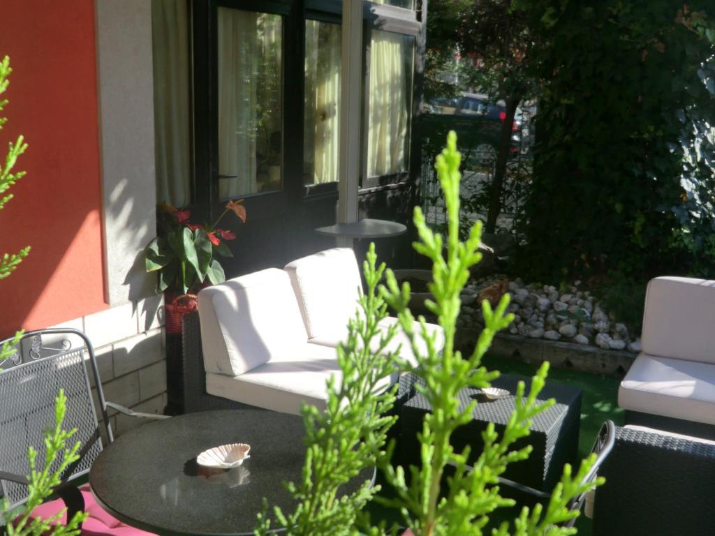 Posezení v ubytování Hotel La Terrazza