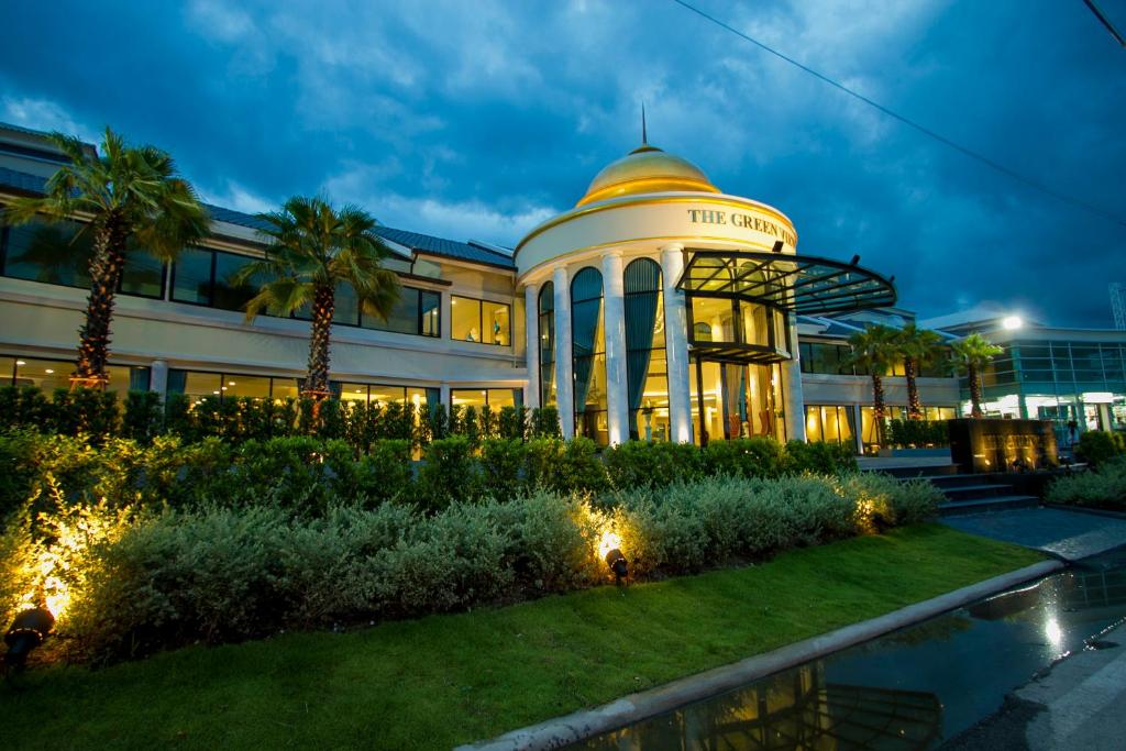 Zahrada ubytování The Green View Hotel