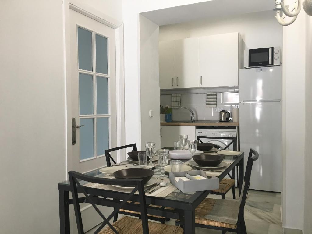 Kuchyňa alebo kuchynka v ubytovaní Apartamento con Patio