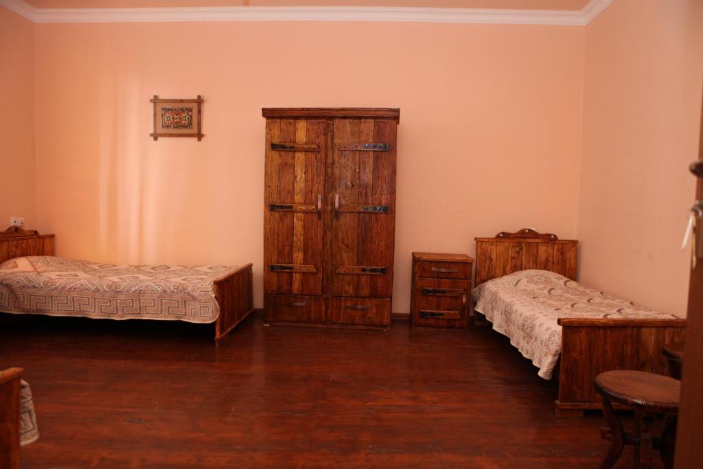 Postel nebo postele na pokoji v ubytování Guest house Dilijan Orran