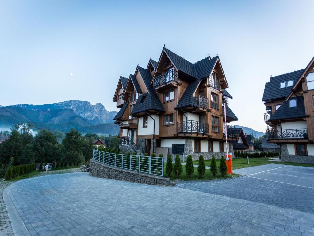 Výhľad na hory alebo výhľad na hory priamo z apartmánu