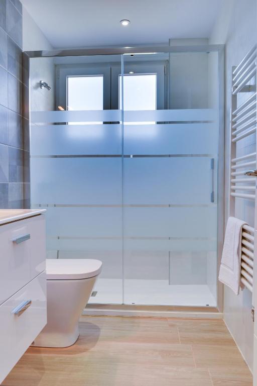Koupelna v ubytování Apartamentos San Lázaro