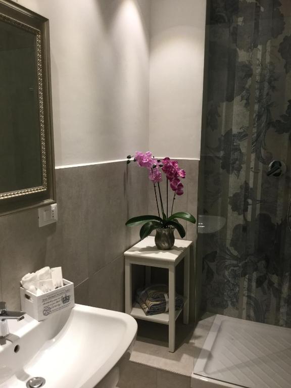 Koupelna v ubytování B&b note di mare