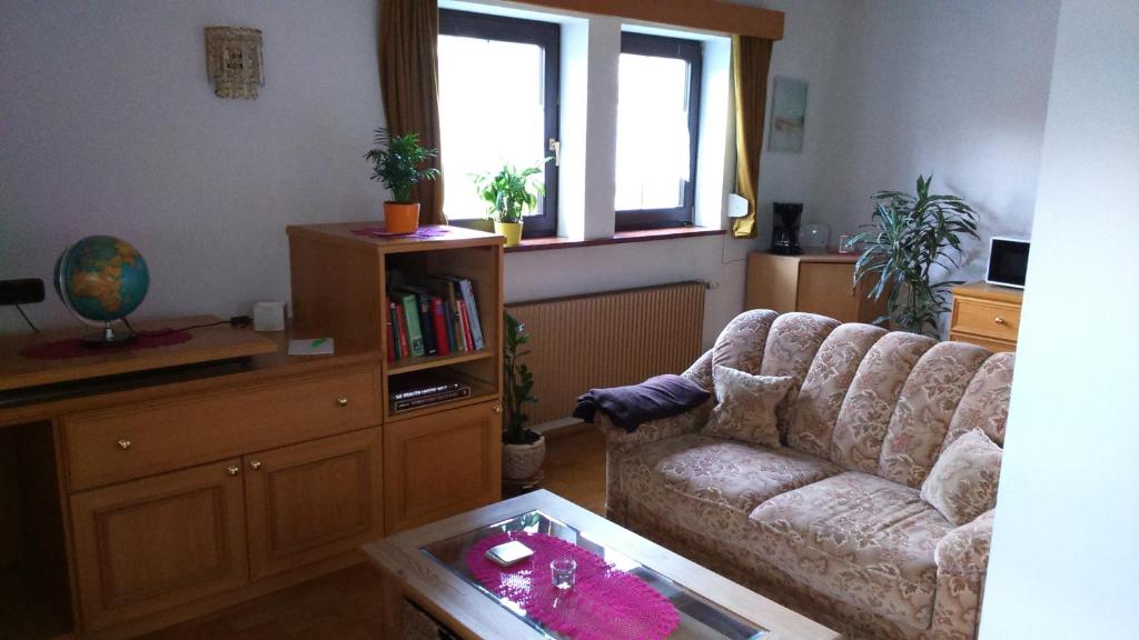 Posezení v ubytování Haus Ruf
