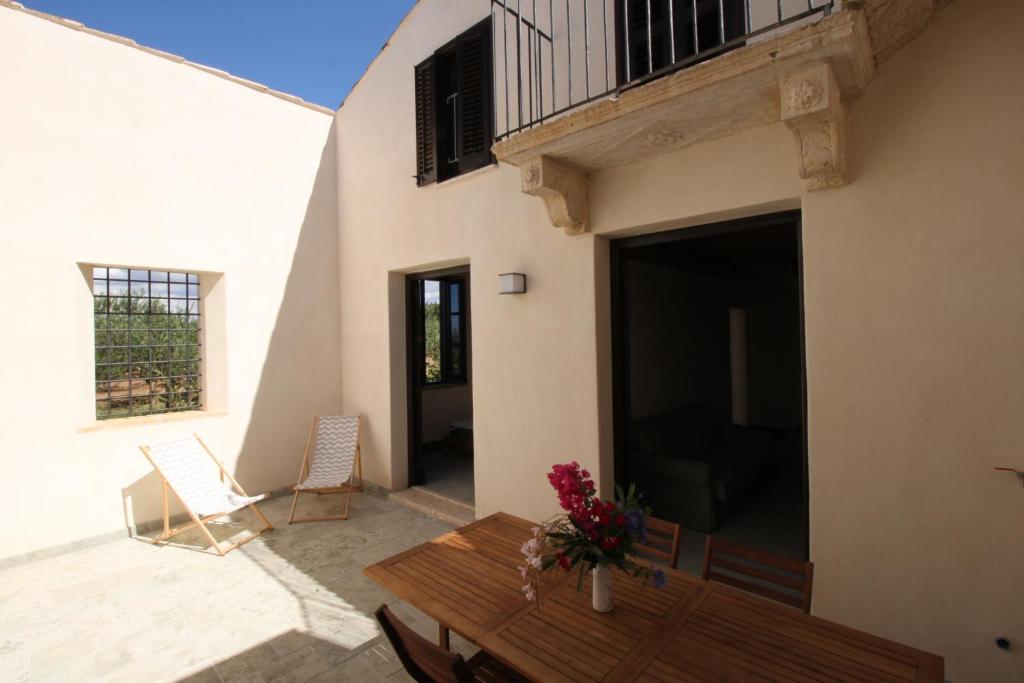 En balkon eller terrasse på Antico Baglio Siciliano