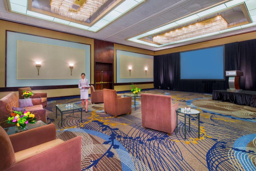 Posezení v ubytování Hyatt Regency Buffalo