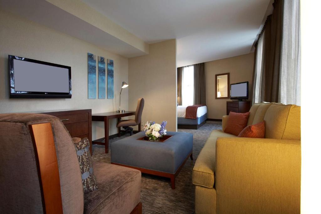 Posezení v ubytování Hyatt Regency Buffalo