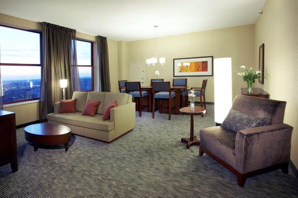 Posezení v ubytování Hyatt Regency Buffalo