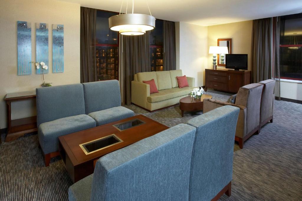 Posezení v ubytování Hyatt Regency Buffalo
