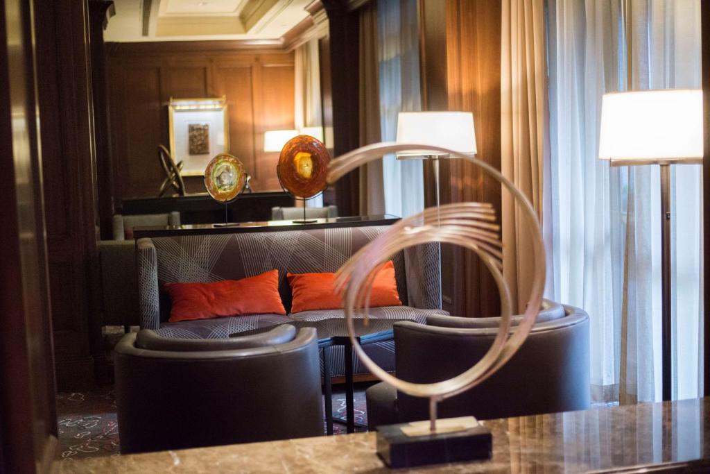Posezení v ubytování Hyatt Regency Reston