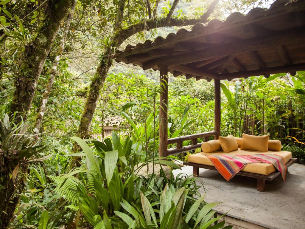 Zahrada ubytování Inkaterra Machu Picchu Pueblo Hotel