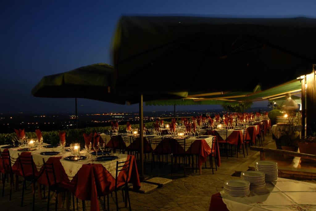 Restaurace v ubytování Le Due Lune