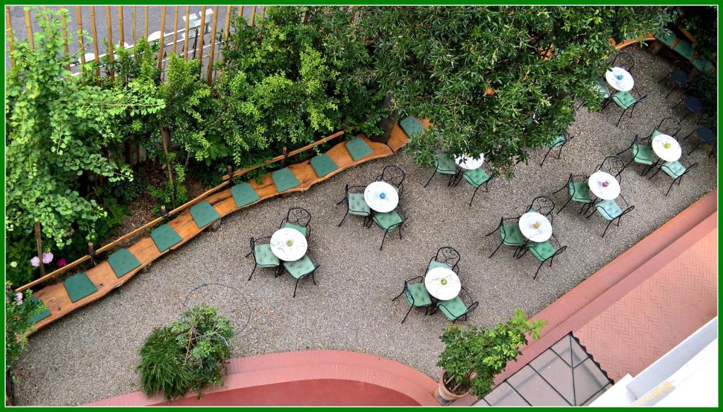 Zahrada ubytování Hotel David