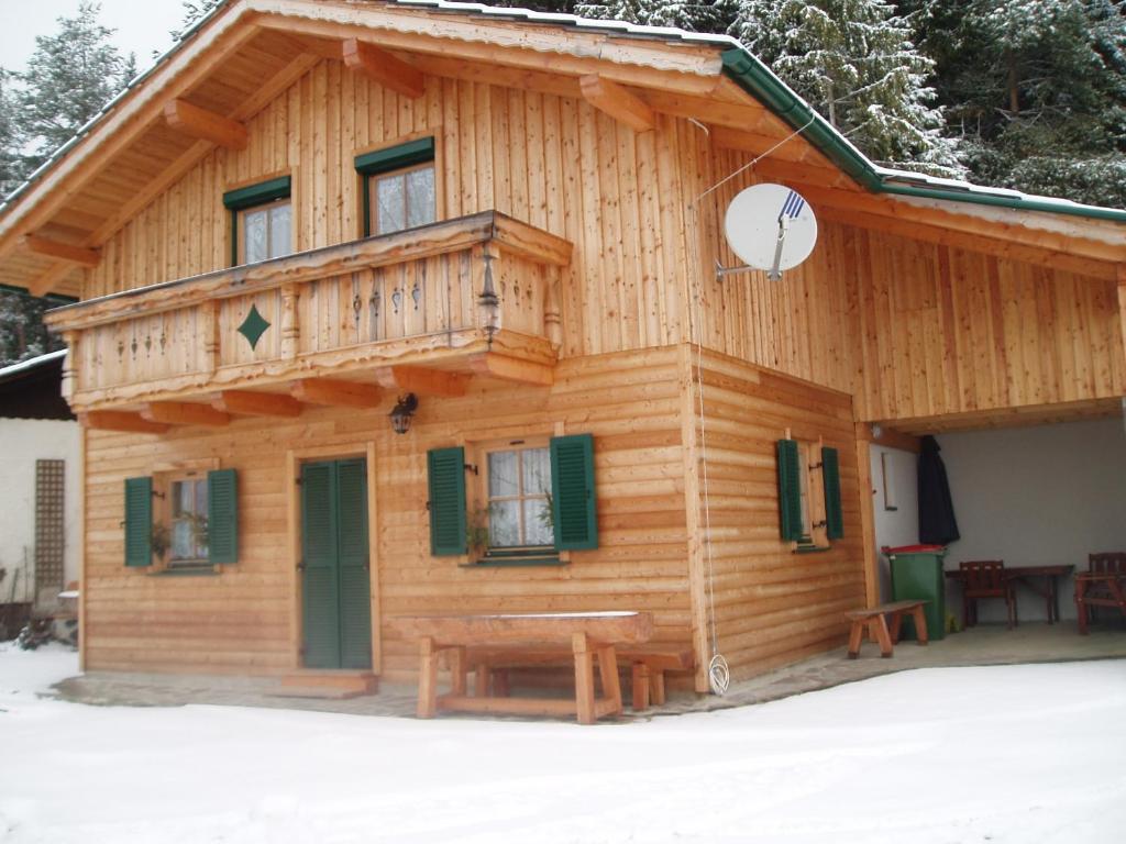 Leitenschneider Hütte žiemą