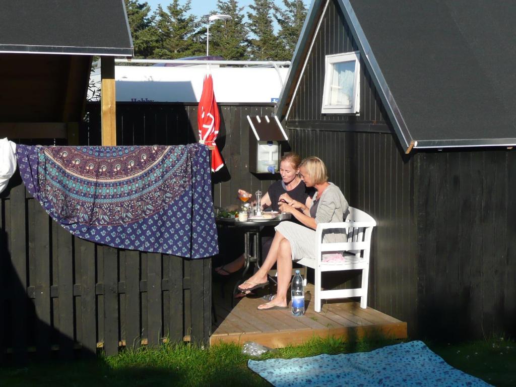 Domácí mazlíčci ubytovaní s hosty v ubytování Lønstrup Camping Cottages & Rooms