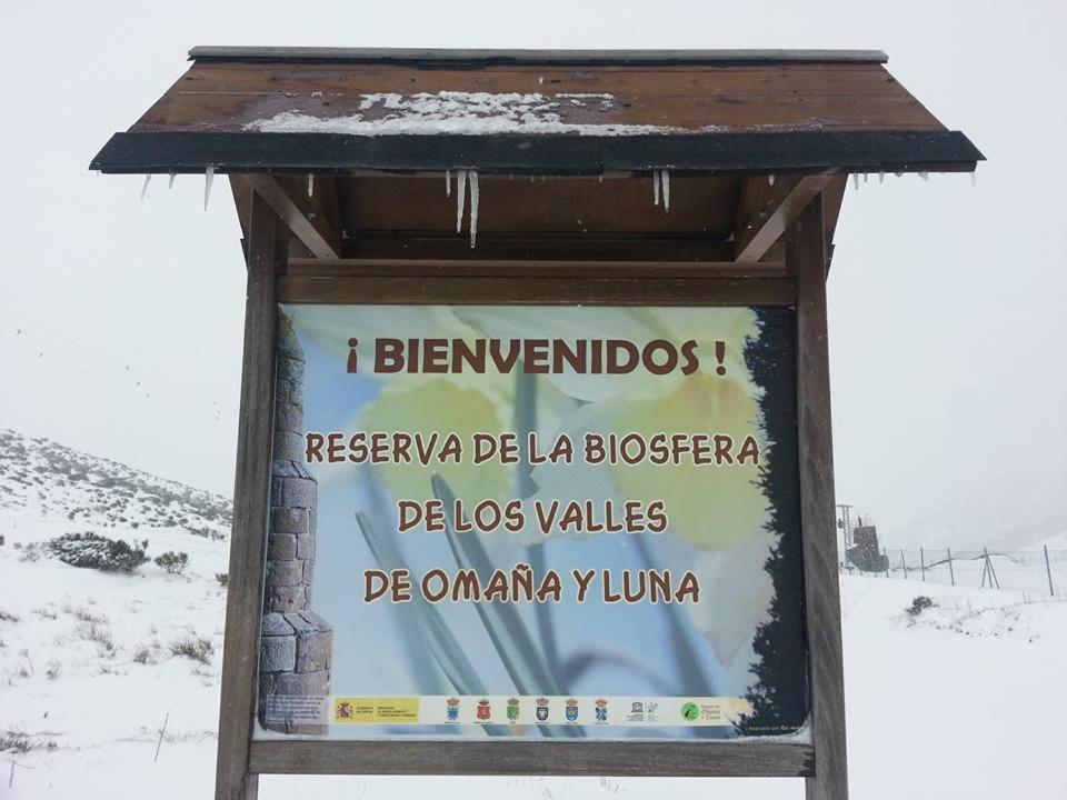 Hostal La Collada de Aralla en invierno