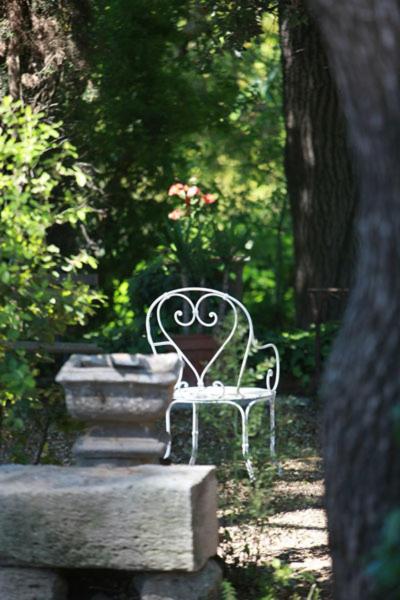 Zahrada ubytování Mas de L'Ermitage