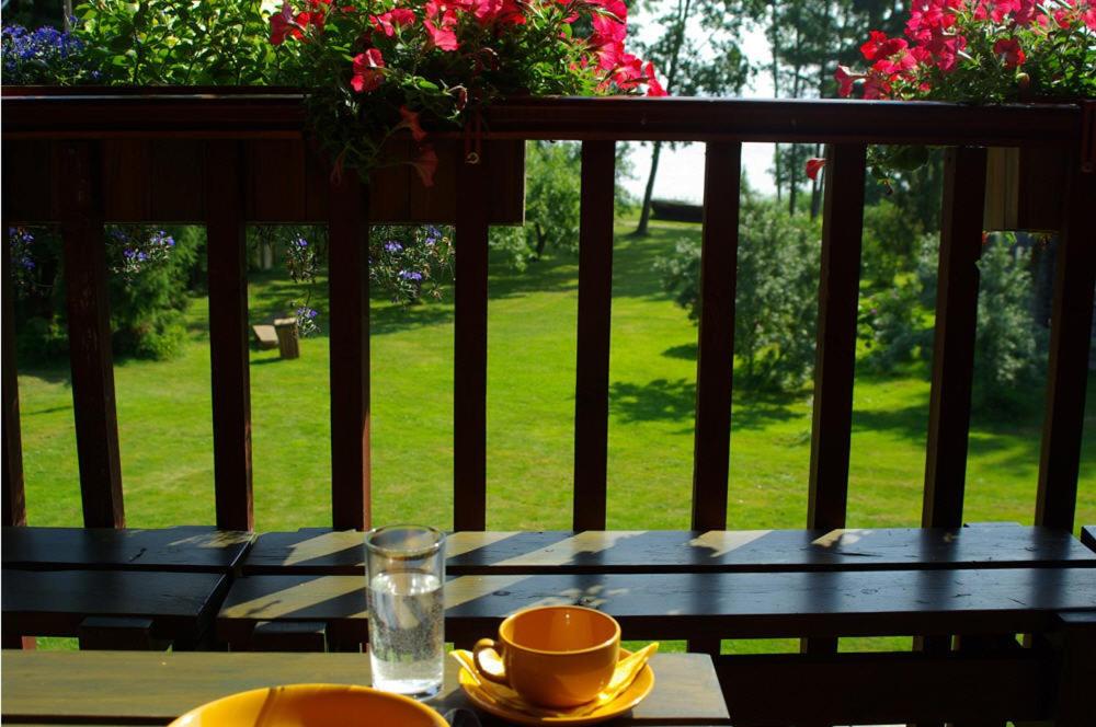 Balkón nebo terasa v ubytování Vanasauna Guesthouse