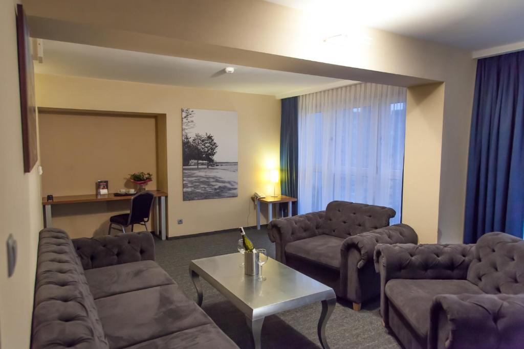Posezení v ubytování Hotel Tychy Prime