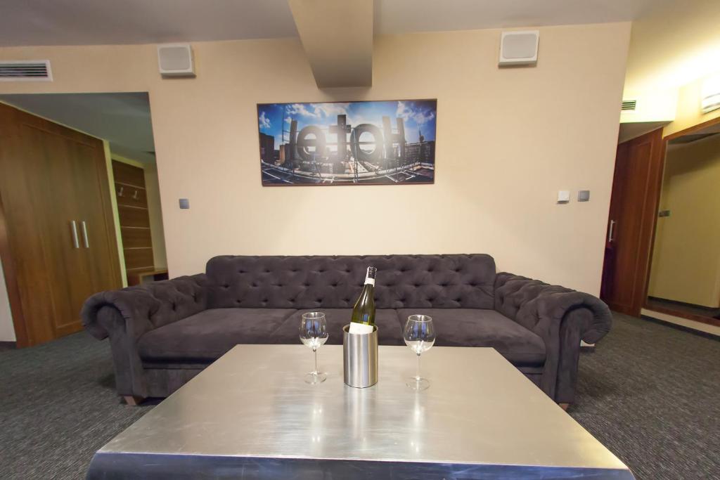Posezení v ubytování Hotel Tychy Prime