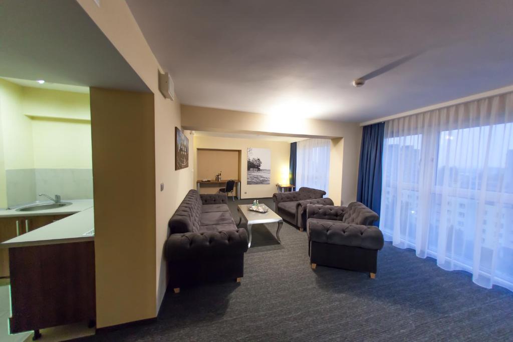 Posezení v ubytování Hotel Tychy Prime