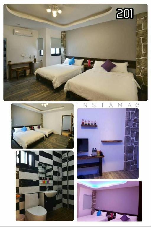 Una cama o camas en una habitación de And B&B