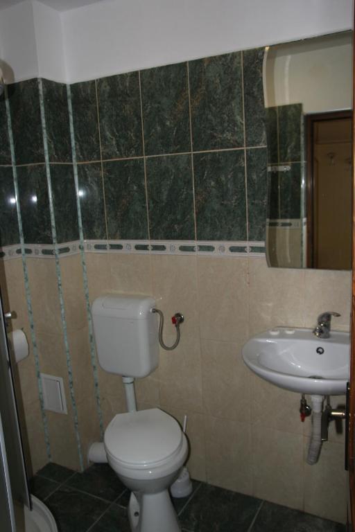 Koupelna v ubytování Hotel Doi Taurasi