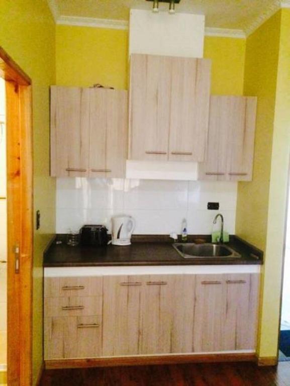 Kuchyň nebo kuchyňský kout v ubytování Apart Hotel Uman