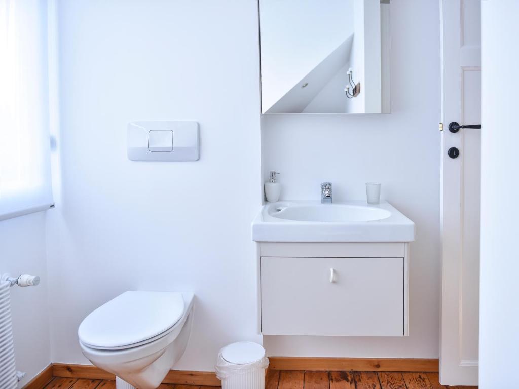 Koupelna v ubytování B&B Salve
