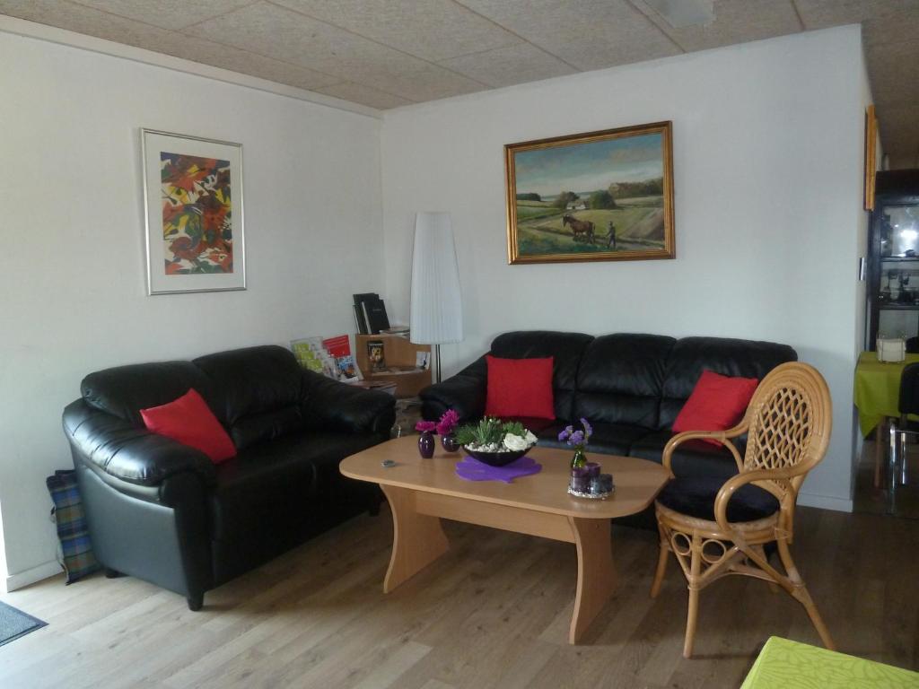 Posezení v ubytování Give Bed & Breakfast