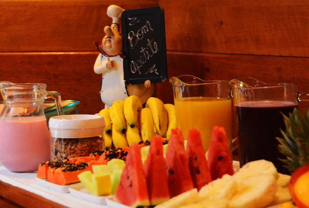 Comida in lodge ou em algum lugar perto