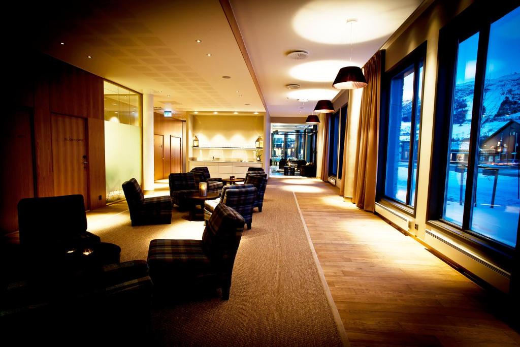 Posezení v ubytování Quality Hotel Skifer