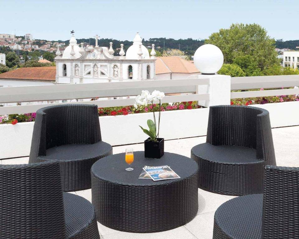 Balkón nebo terasa v ubytování Cardal Hotel